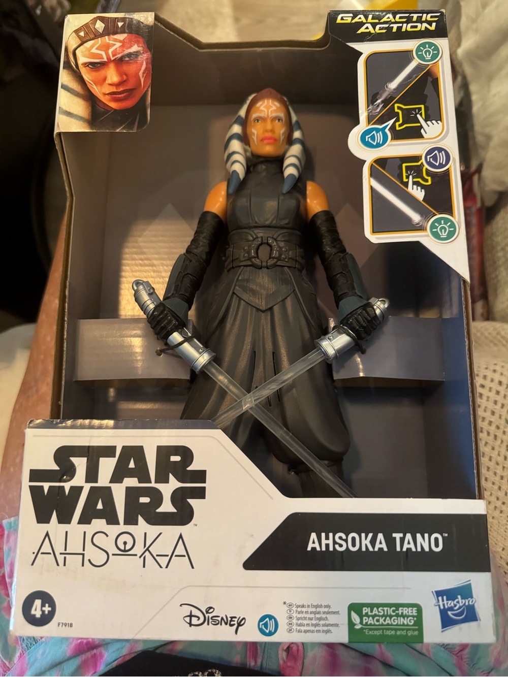 Hasbro Star Wars Ahsoka Tano Action Figure - Black & White Outfit